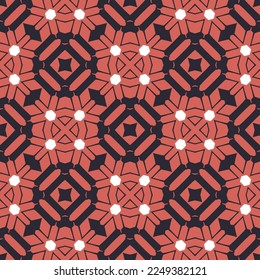 Geometric pattern. Seamless vector background. Ethnic graphic design.	
