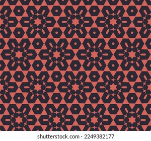 Geometric pattern. Seamless vector background. Ethnic graphic design.	
