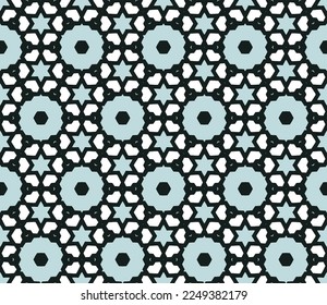 Geometric pattern. Seamless vector background. Ethnic graphic design.	
