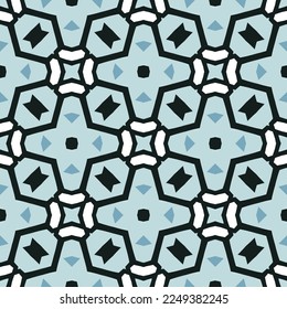 Geometric pattern. Seamless vector background. Ethnic graphic design.	

