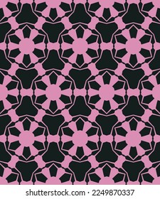 Geometric pattern. Seamless vector background. Ethnic graphic design.	
