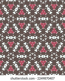 Geometric pattern. Seamless vector background. Ethnic graphic design.	
