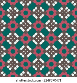 Geometric pattern. Seamless vector background. Ethnic graphic design.	

