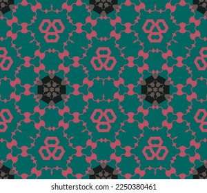 Geometric pattern. Seamless vector background. Ethnic graphic design.	
