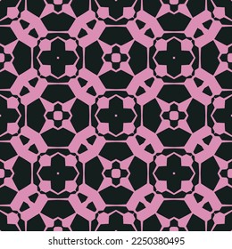 Geometric pattern. Seamless vector background. Ethnic graphic design.	
