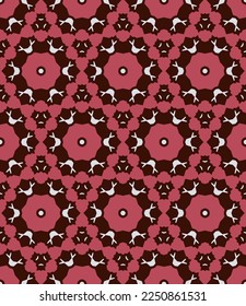 Geometric pattern. Seamless vector background. Ethnic graphic design.	