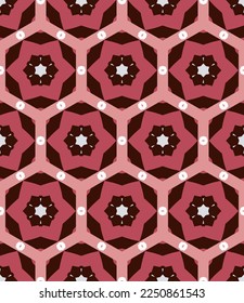 Geometric pattern. Seamless vector background. Ethnic graphic design.	