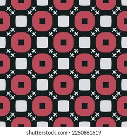 Geometric pattern. Seamless vector background. Ethnic graphic design.	