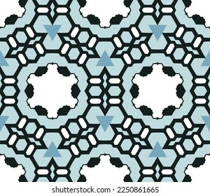 Geometric pattern. Seamless vector background. Ethnic graphic design.	