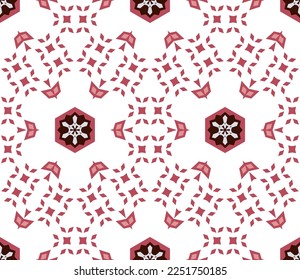 Geometric pattern. Seamless vector background. Ethnic graphic design.