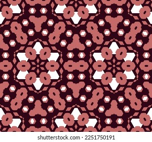 Geometric pattern. Seamless vector background. Ethnic graphic design.