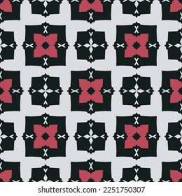 Geometric pattern. Seamless vector background. Ethnic graphic design.