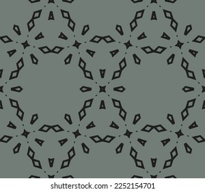 Geometric pattern. Seamless vector background. Ethnic graphic design.