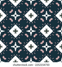Geometric pattern. Seamless vector background. Ethnic graphic design.
