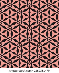 Geometric pattern. Seamless vector background. Ethnic graphic design.