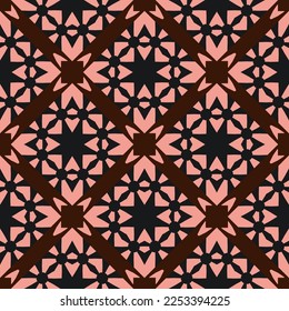 Geometric pattern. Seamless vector background. Ethnic graphic design.