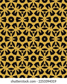 Geometric pattern. Seamless vector background. Ethnic graphic design.