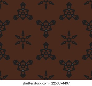 Geometric pattern. Seamless vector background. Ethnic graphic design.