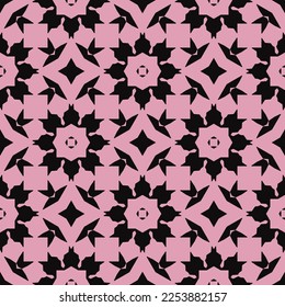 Geometric pattern. Seamless vector background. Ethnic graphic design.