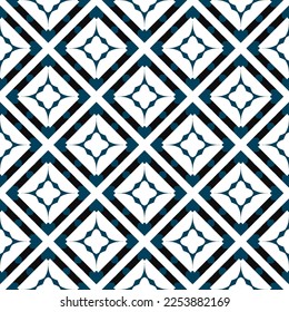 Geometric pattern. Seamless vector background. Ethnic graphic design.