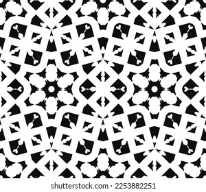 Geometric pattern. Seamless vector background. Ethnic graphic design.