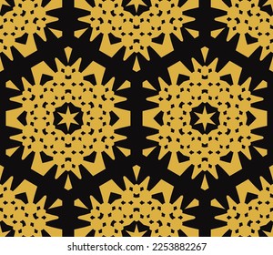 Geometric pattern. Seamless vector background. Ethnic graphic design.