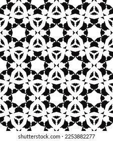 Geometric pattern. Seamless vector background. Ethnic graphic design.