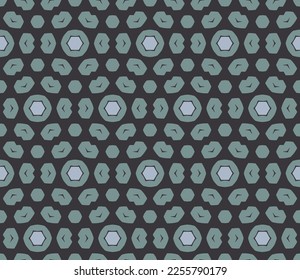 Geometric pattern. Seamless vector background. Ethnic graphic design.