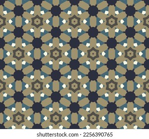 Geometric pattern. Seamless vector background. Ethnic graphic design.