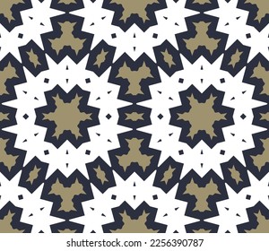 Geometric pattern. Seamless vector background. Ethnic graphic design.