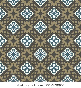 Geometric pattern. Seamless vector background. Ethnic graphic design.