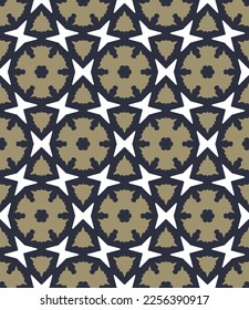 Geometric pattern. Seamless vector background. Ethnic graphic design.