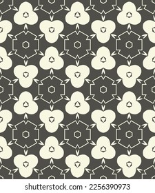 Geometric pattern. Seamless vector background. Ethnic graphic design.