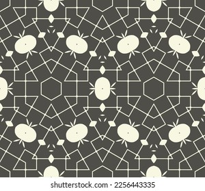 Geometric pattern. Seamless vector background. Ethnic graphic design.
