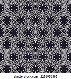 Geometric pattern. Seamless vector background. Ethnic graphic design.