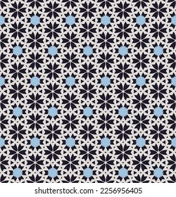Geometric pattern. Seamless vector background. Ethnic graphic design.