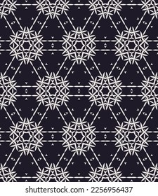 Geometric pattern. Seamless vector background. Ethnic graphic design.