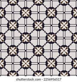 Geometric pattern. Seamless vector background. Ethnic graphic design.