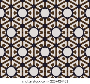 Geometric pattern. Seamless vector background. Ethnic graphic design.