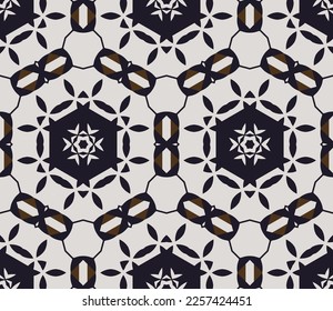 Geometric pattern. Seamless vector background. Ethnic graphic design.