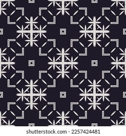 Geometric pattern. Seamless vector background. Ethnic graphic design.