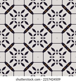 Geometric pattern. Seamless vector background. Ethnic graphic design.