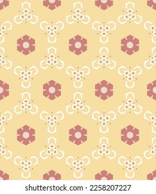 Geometric pattern. Seamless vector background. Ethnic graphic design.