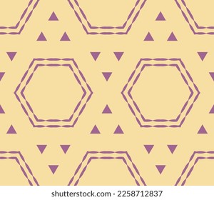 Geometric pattern. Seamless vector background. Ethnic graphic design.