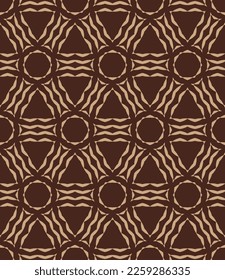 Geometric pattern. Seamless vector background. Ethnic graphic design.