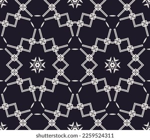 Geometric pattern. Seamless vector background. Ethnic graphic design.