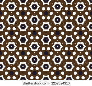 Geometric pattern. Seamless vector background. Ethnic graphic design.