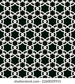 Geometric pattern. Seamless vector background. Ethnic graphic design.