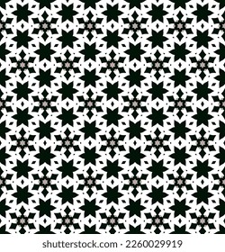 Geometric pattern. Seamless vector background. Ethnic graphic design.