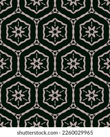 Geometric pattern. Seamless vector background. Ethnic graphic design.